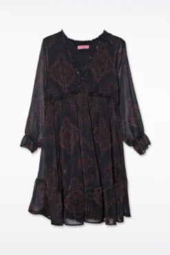 Vestido de pré-mamã estampado Boho