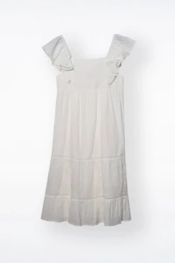 Vestido de pré-mamã romântico com amamentação