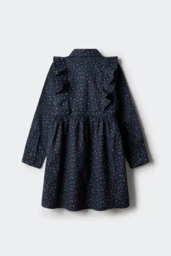 Vestido estampado flores menina