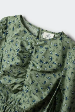 Vestido flores menina