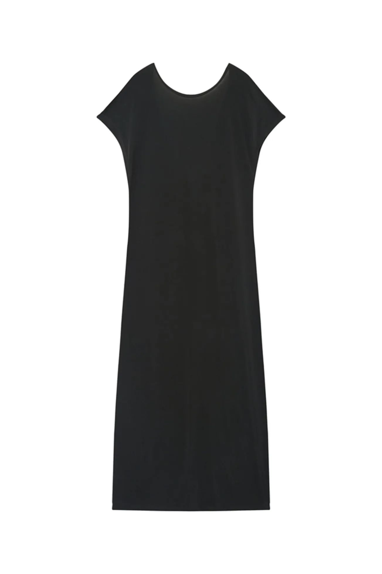 Vestido longo básico em modal