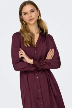 Vestido longo de cetim
