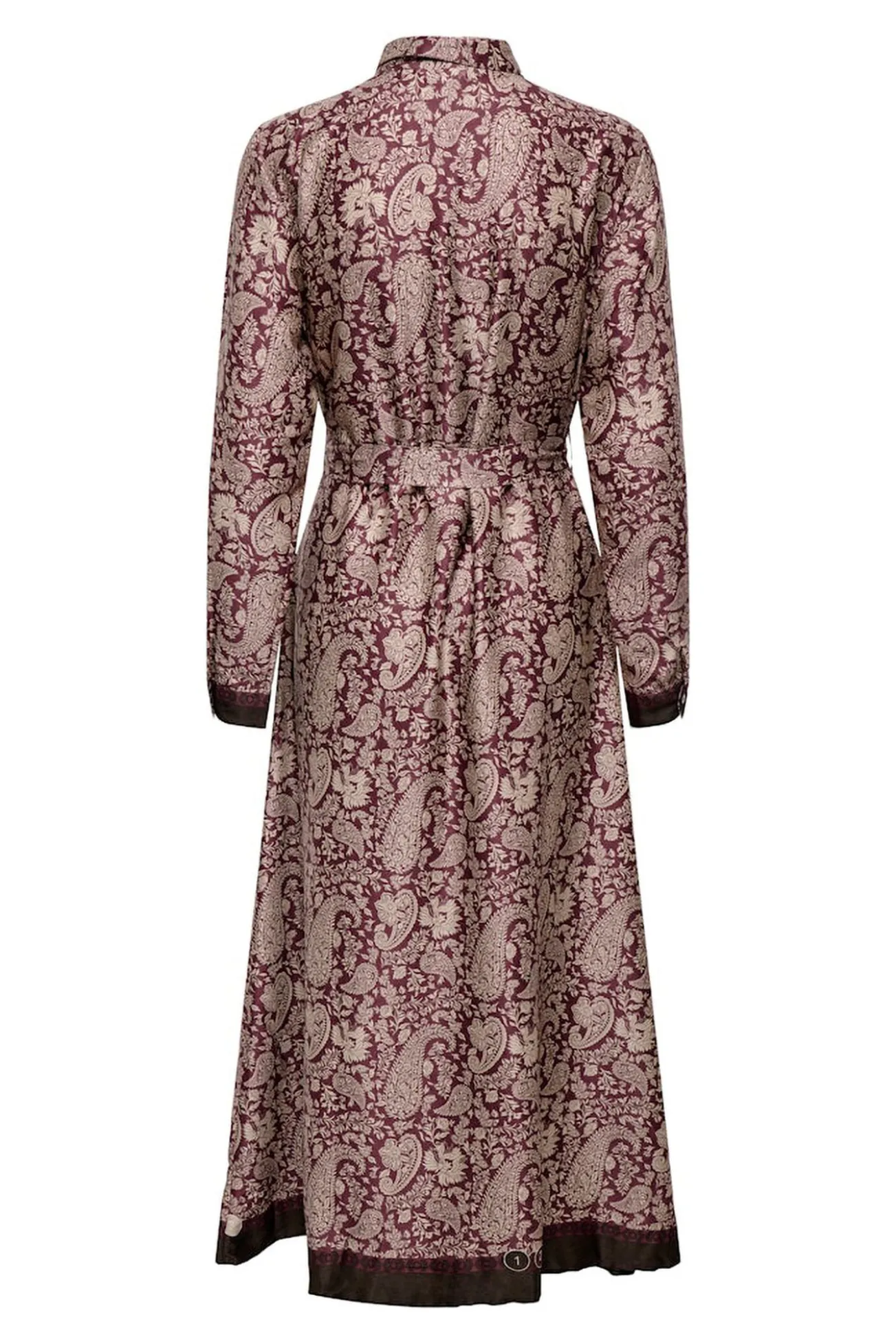 Vestido longo de cetim