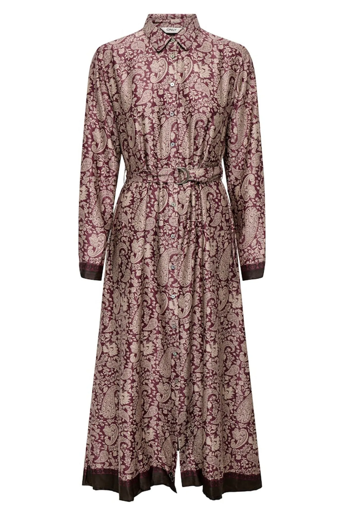 Vestido longo de cetim