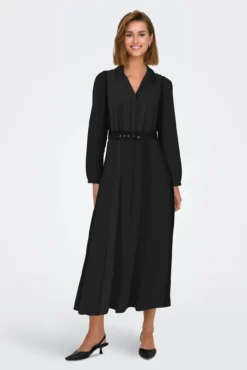 Vestido longo de chiffon