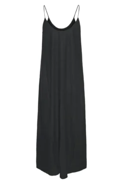 Vestido longo de linho