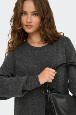 Vestido longo de malha