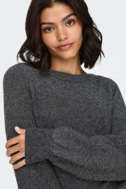 Vestido longo de malha