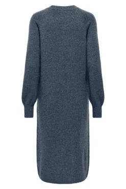 Vestido longo de malha