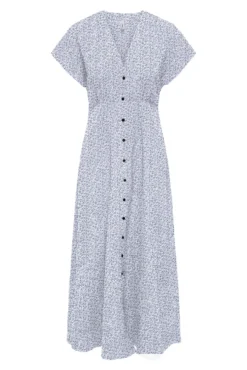 Vestido longo de regular fit