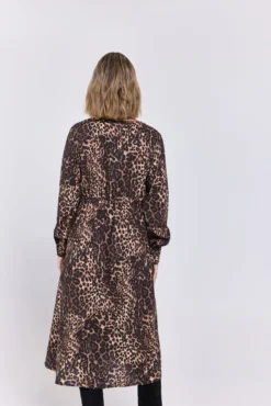 Vestido longo midi fluido