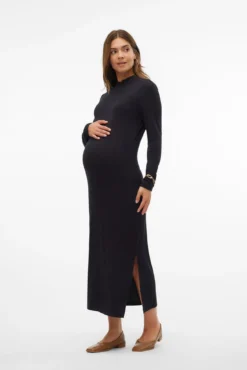 Vestido manga comprida Longa para maternity