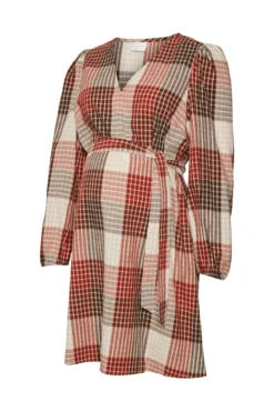 Vestido manga comprida maternity