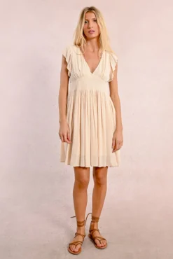 Vestido manga curta