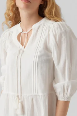 Vestido mangas balão