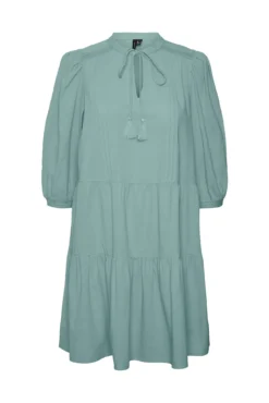 Vestido mangas balão