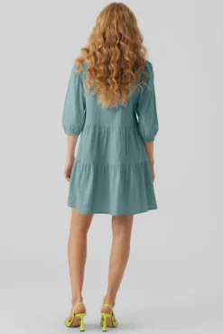 Vestido mangas balão
