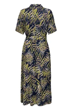 Vestido midi camiseiro