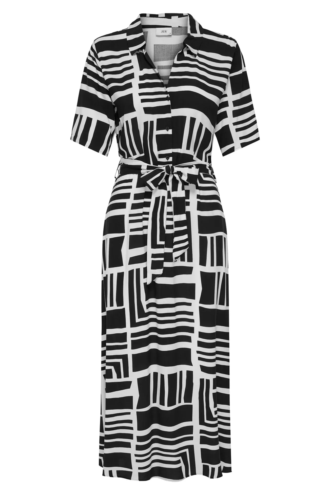 Vestido midi camiseiro