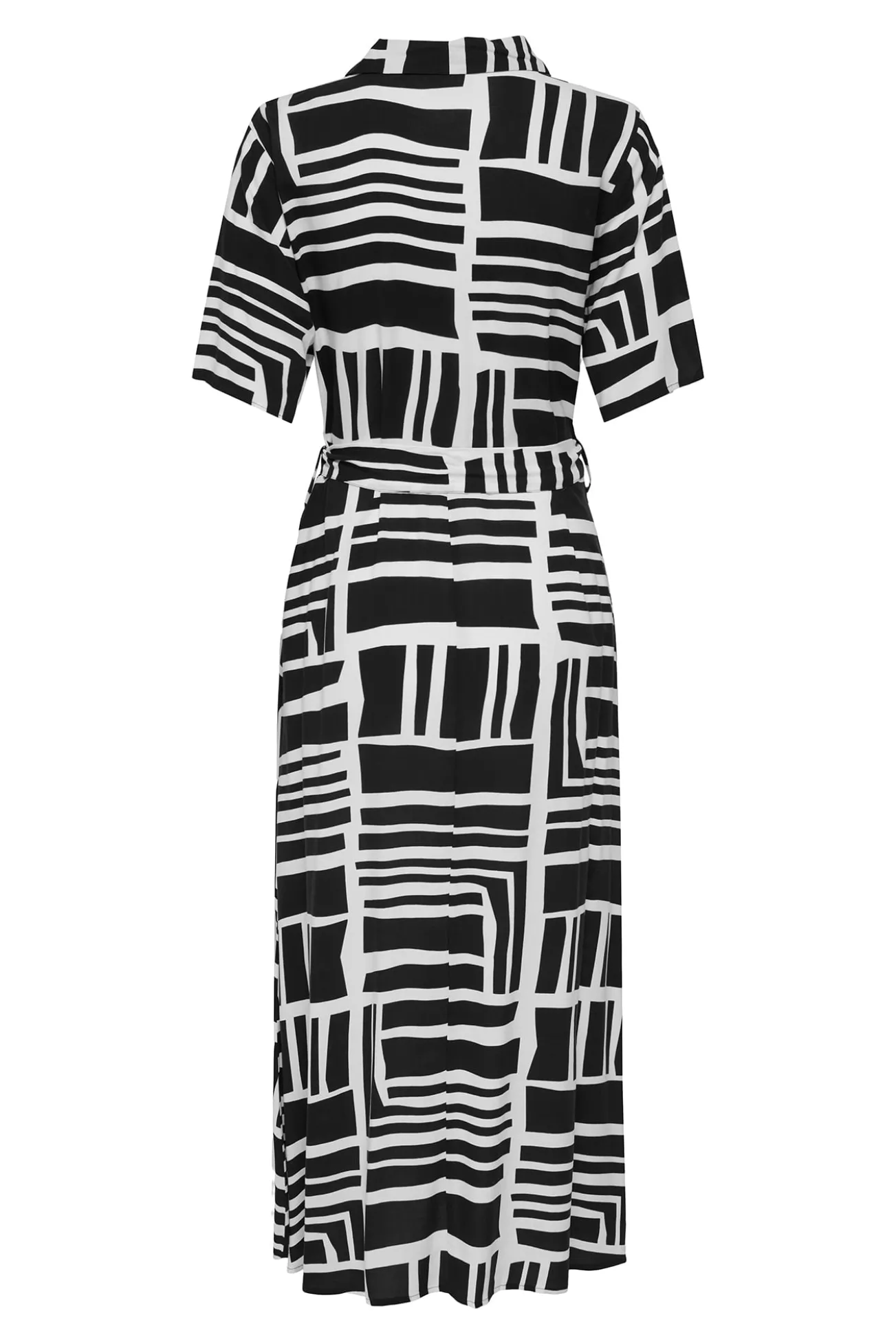 Vestido midi camiseiro
