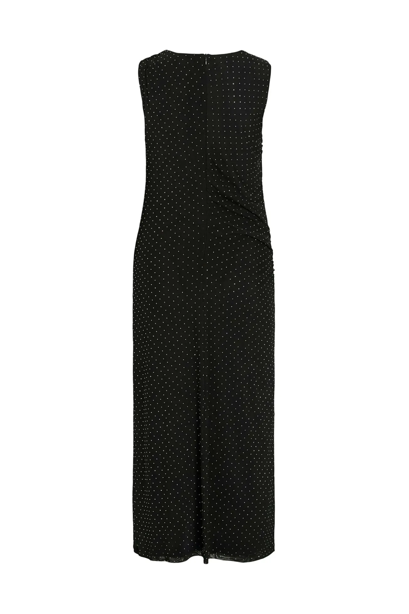 Vestido midi com glitter