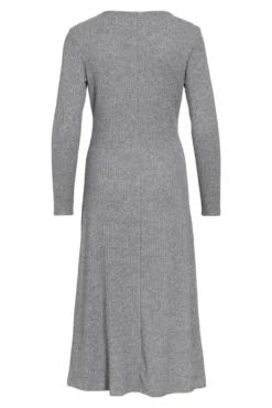 Vestido midi de viscose