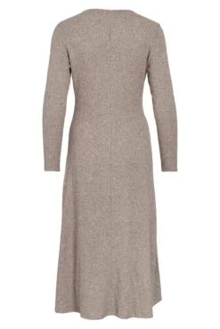 Vestido midi de viscose