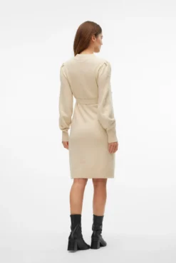 Vestido midi em malha para maternity