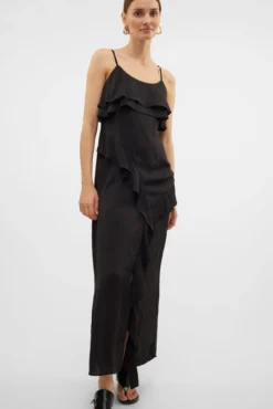 Vestido midi fluido