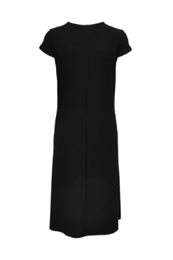 Vestido midi maternity com botões