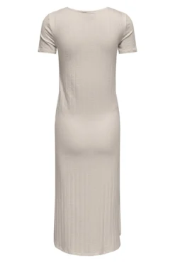 Vestido midi sem mangas maternity e amamentação