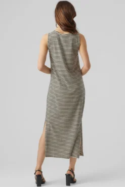 Vestido midi Tencel