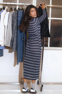 Vestido midi Tubo Dye Espacial