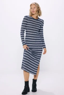 Vestido midi Tubo Dye Espacial
