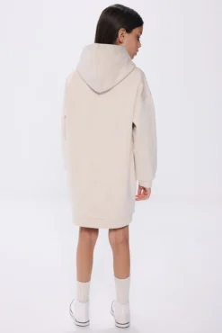 Vestido sweatshirt menina