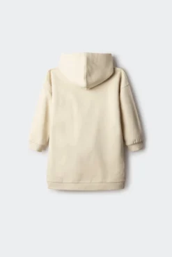 Vestido sweatshirt menina