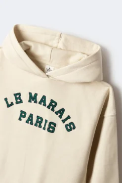 Vestido sweatshirt menina