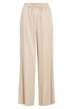 Wide fluid trousers